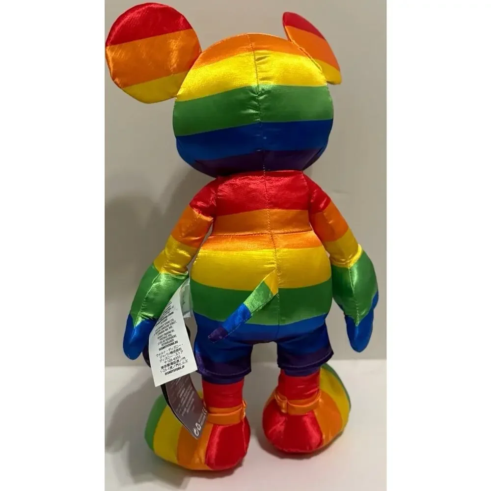 2020 Disney Rainbow Collection Micke & Minnie Plush Bundle
